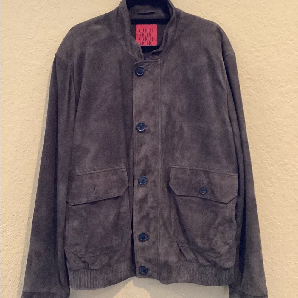 Carolina Herrera men’s leather jacket